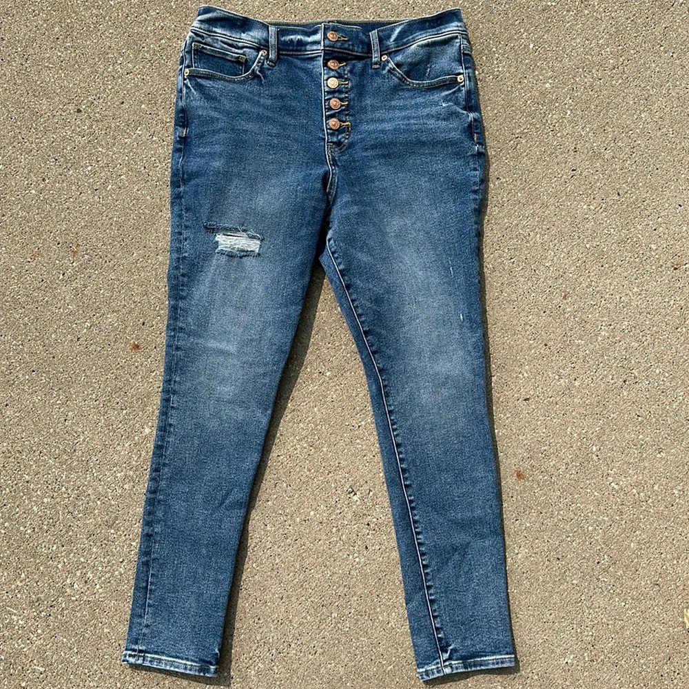 Express High Rise Skinny Women’s 14L Jean Ankle Length